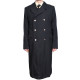 Officiers de la Marine soviétique noir long manteau de laine semi