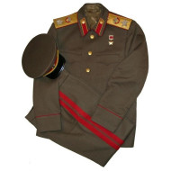 Abito vintage da maresciallo dell'Unione Sovietica, uniforme dell'Armata Rossa, uniforme militare sovietica originale