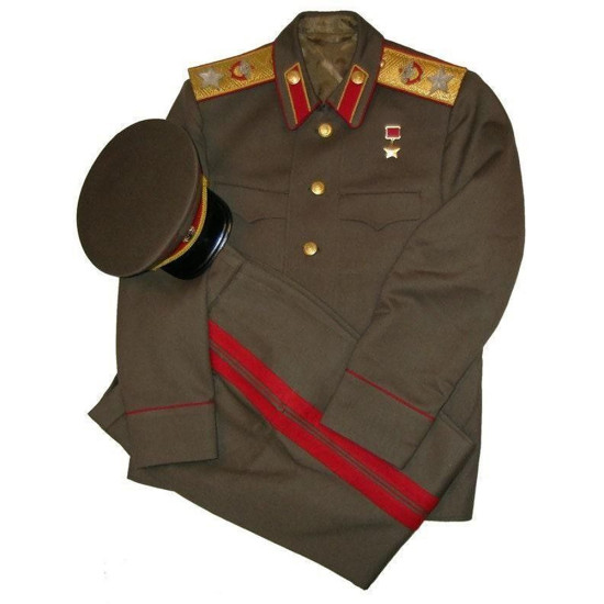 Uniforme de Mariscal de la Unión Soviética de época Traje del Ejército Rojo Uniforme militar soviético original