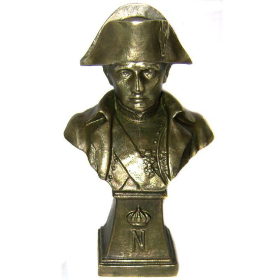 Soviet Bronze Figurine "Napoleon High Bust"