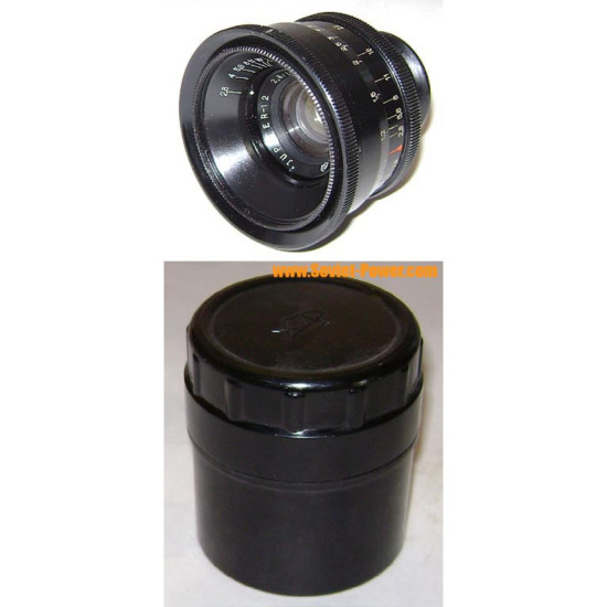 JUPITER-12 Black LENS F=3,5 for Fed LEICA Zorki cameras