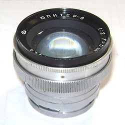 Lens JUPITER-8 for Kiev 4 A M cameras 1:2 F=5 1959