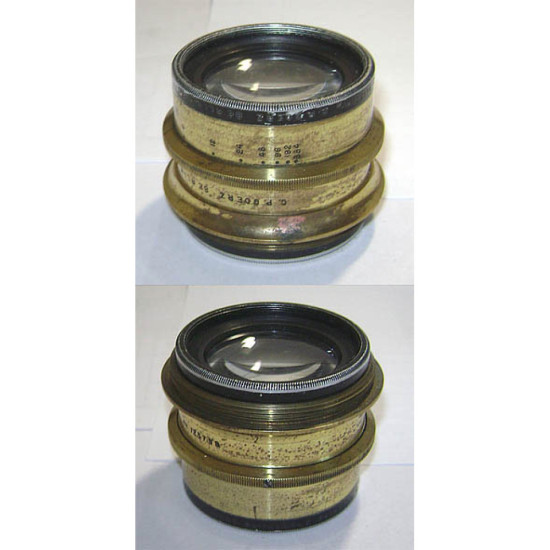 Lens Goerz Berlin Doppel Anastigmat Serie 1C.No.2 180mm