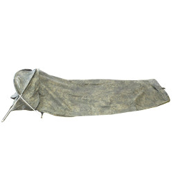 Bag bivouac with a camouflage cover