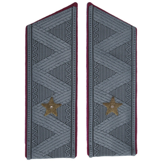 Soviet General uniform shoulder boards epaulets