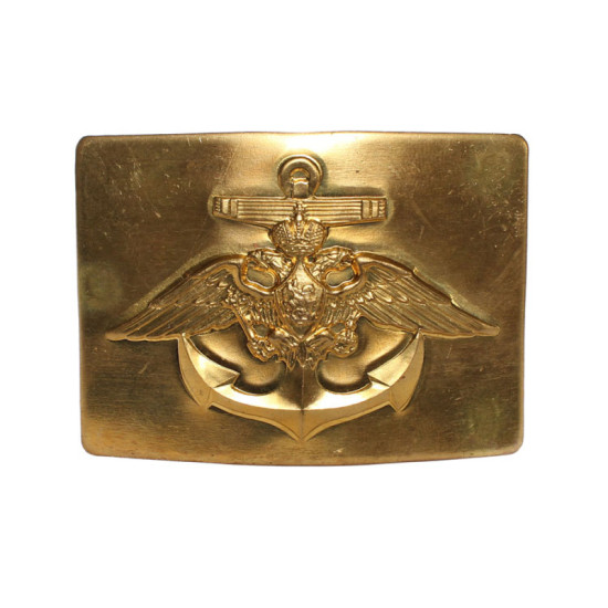 Golden buckle for belt With eagle Sea boundary armies