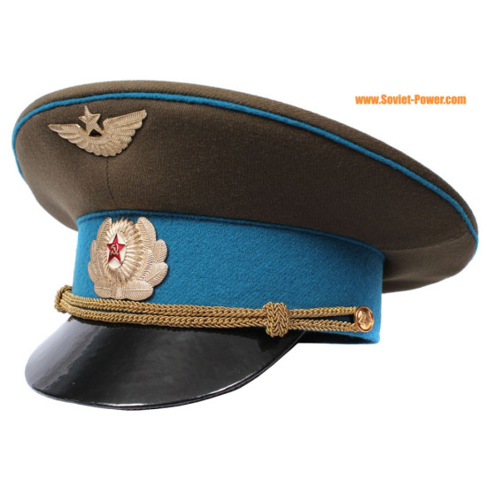 Oficial ruso de la fuerza aérea sombrero visera GAGARIN Aviación soviética