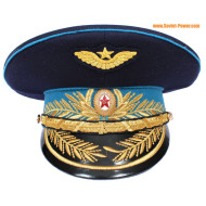 Russian / Soviet Air Force General blue visor cap