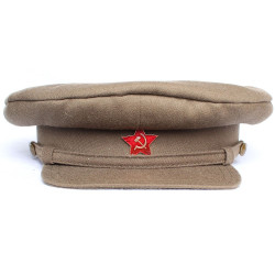 Presidente di protezione della visiera kolchoz esercito cappello rosso RKKA