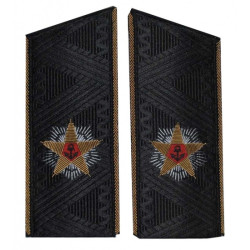 Sowjetische / russische ADMIRAL Uniform Schulterklappen Marine Epauletten