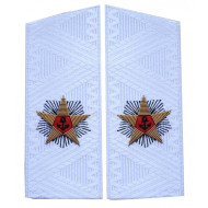 ADMIRAL soviético diario uniforme hombro placas URSS charreteras