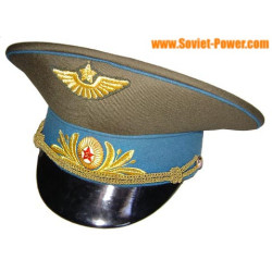 Ruso / soviético visera de campo sombrero de mariscal de la fuerza aérea