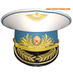 Soviet Air Force General parade Russian visor hat