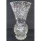 Antique Czech crystal  vase glasses water for flowers