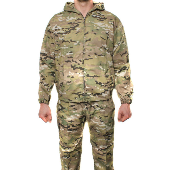 KLM snipers tactical camouflage uniform on zipper MULTICAM pattern