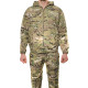 KLM snipers tactical camouflage uniform on zipper MULTICAM pattern