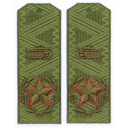 MARSHAL principal soviético de fuerzas armadas campo uniforme hombro placas