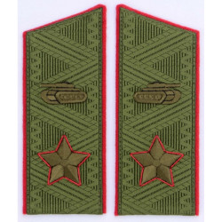  Soviet main MARSHAL of armored forces field overcoat shoulder boards 