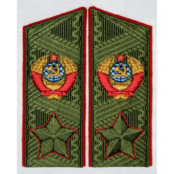 Epaulettes vertes uniformes des épaulières vertes du MARSHAL