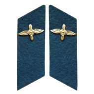 Pestañas de cuello de la Fuerza Aérea del Ejército Soviético