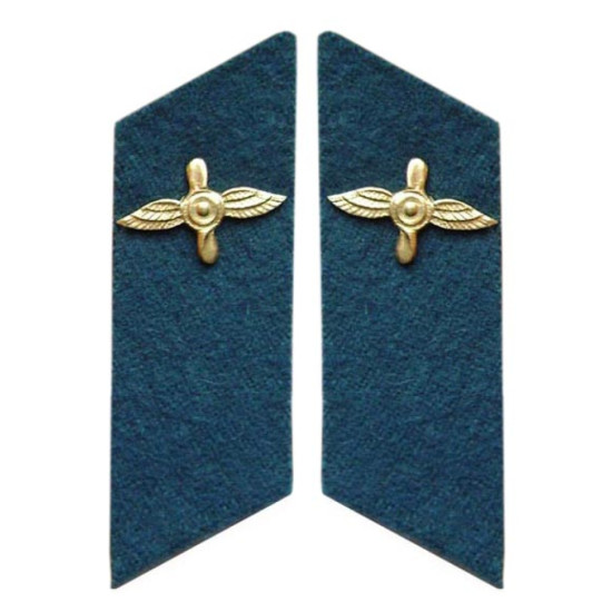 Linguette del collare dell'aeronautica militare sovietica