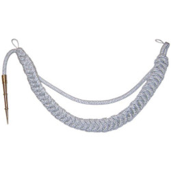 Officier blanc militaire de l'armée soviétique Aiguillette