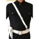 Officier soviétique PORTUPEYA blanc avec bandoulière + étui