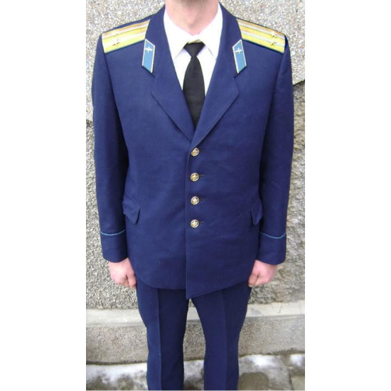 Soviet army Air Force Officer blue uniform