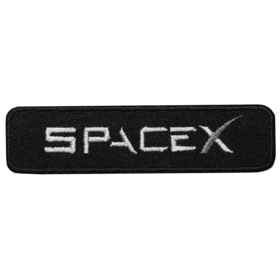 Space Exploration Technologies Corporation Patch per ricamo SpaceX