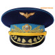 Ukraine Air Force Generals blue visor hat