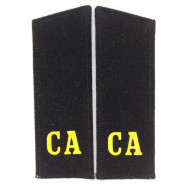 USSR black shoulder boards CA Soviet Army for Artilery & Tank troops