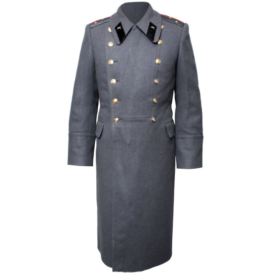 USSR military Soviet ARTILLERY parade gray Officers overcoat