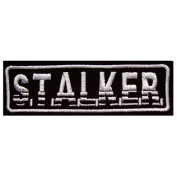 STALKER game embroidery stripe patch 108