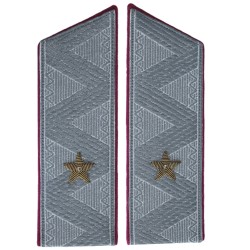 Red Infantry Army General uniform shoulder boards