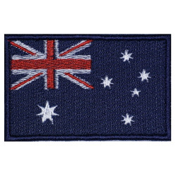 Australia Flag Embroidered Hand-sewed Country Patch #1