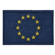 Europe Flag Embroidered Handmade Sew Iron-on Patch 