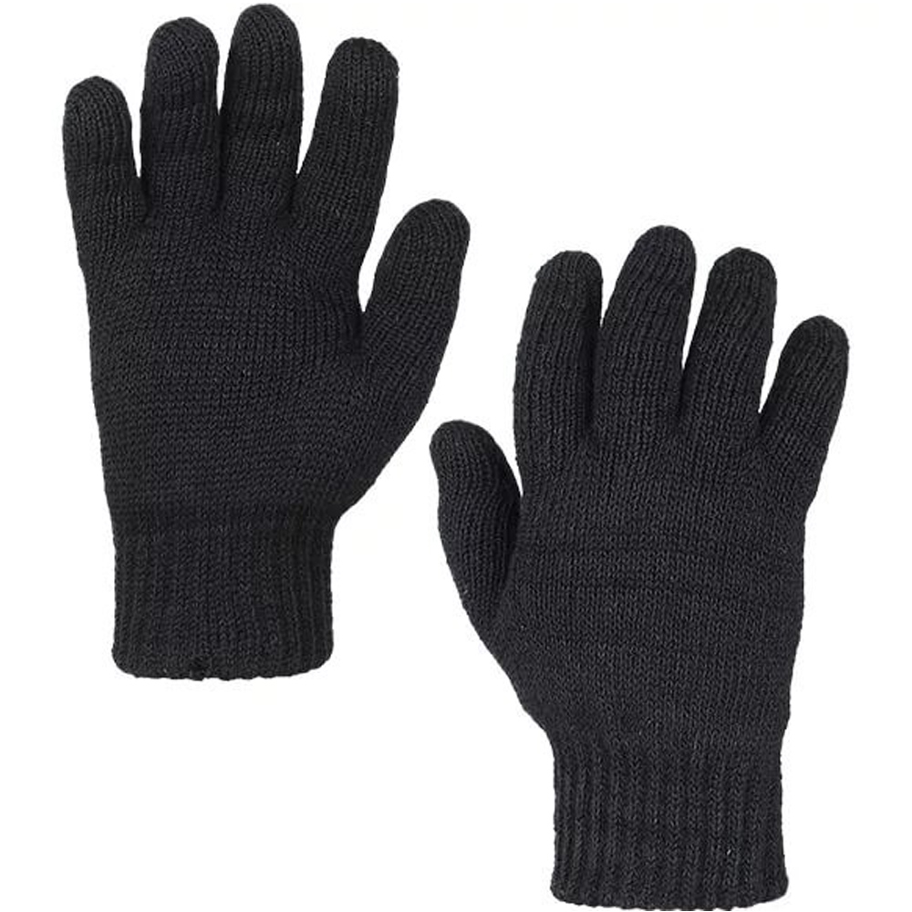 Russian Navy Woolen Black Seaman Gloves