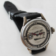 Molniya montre-bracelet 1er SOVIETIQUE ANTARCTIQUE STATION PAIX 1956