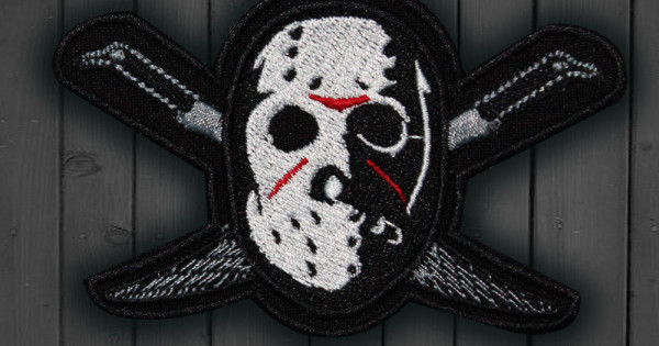 ➤ Iron on Patch Jason Voorhees - FRIDAY THE 13th