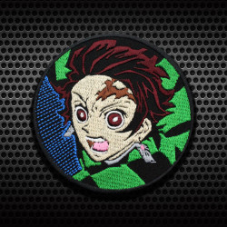BNHA Deku Iron-on patch Boku No Hero Academia Anime embroidery One for All  embroidered Hook