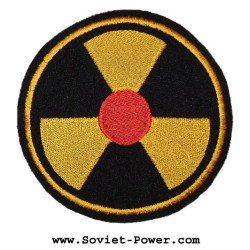 Nuclear Radiation Symbol Chernobyl patch 97