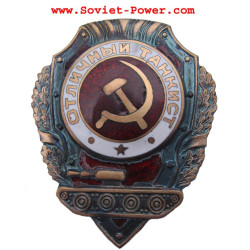 Soviet Army Badge EXCELLENT TANKMAN