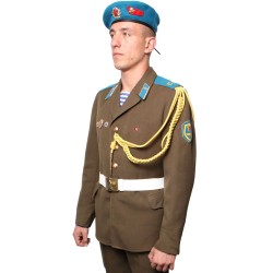 Soviet Army VDV Airborne troopers parade uniform