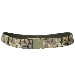 Tactical modern camo military belt with fastex clip 