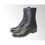 Airsoft Soviétique statutaire haute cheville chromée bottes en cuir demi-saison