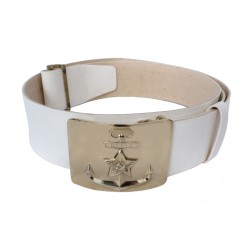 Soviet Seaman PARADE white navy belt