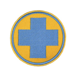 Team Fortress 2 Medic Blue Embroidered Patch