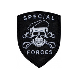 Special Forces Skull In a Beret Military Game Airsoft Patch