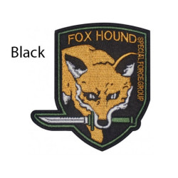 Fox Hound MGS Embroidered Sew-on Patches #1