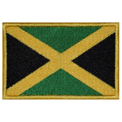 Jamaica Flag Embroidered Handmade Country Patch #1